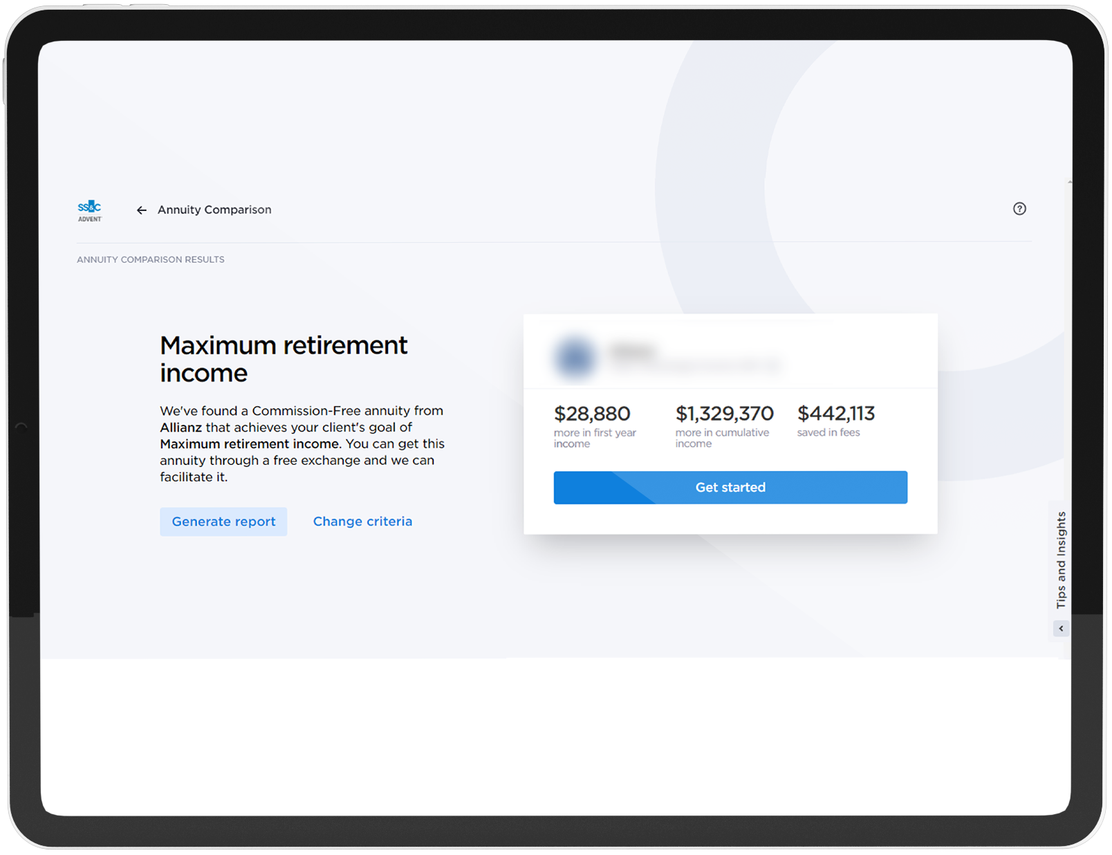 Annuity Comparison Calculator